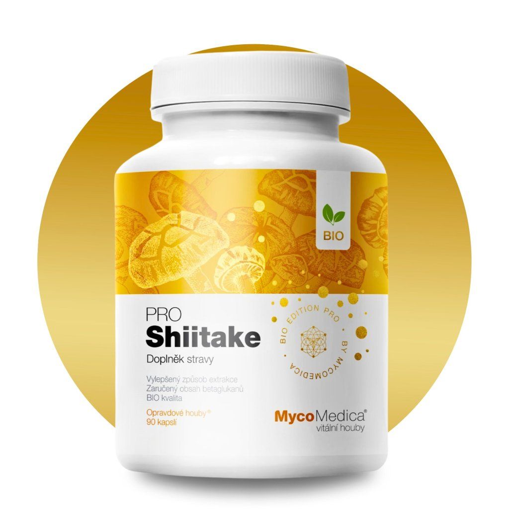BIO Shiitake PRO, 90 kapsúl