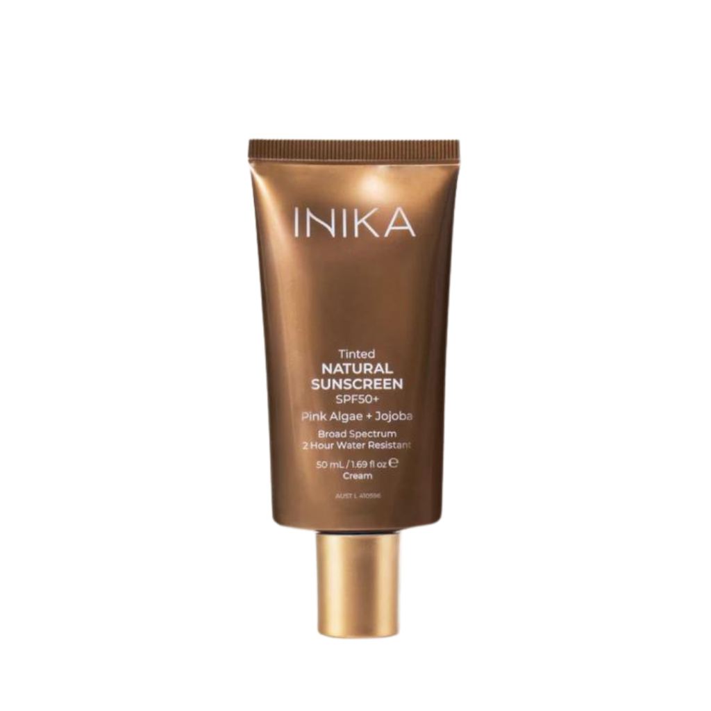 Inika Organic Přírodní tónovaný opalovací krém SPF 50+ 50 ml