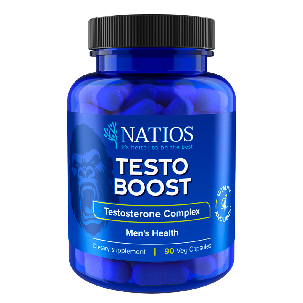 TestoBoost, komplex 11 složek pro muže, 90 veganských kapslí