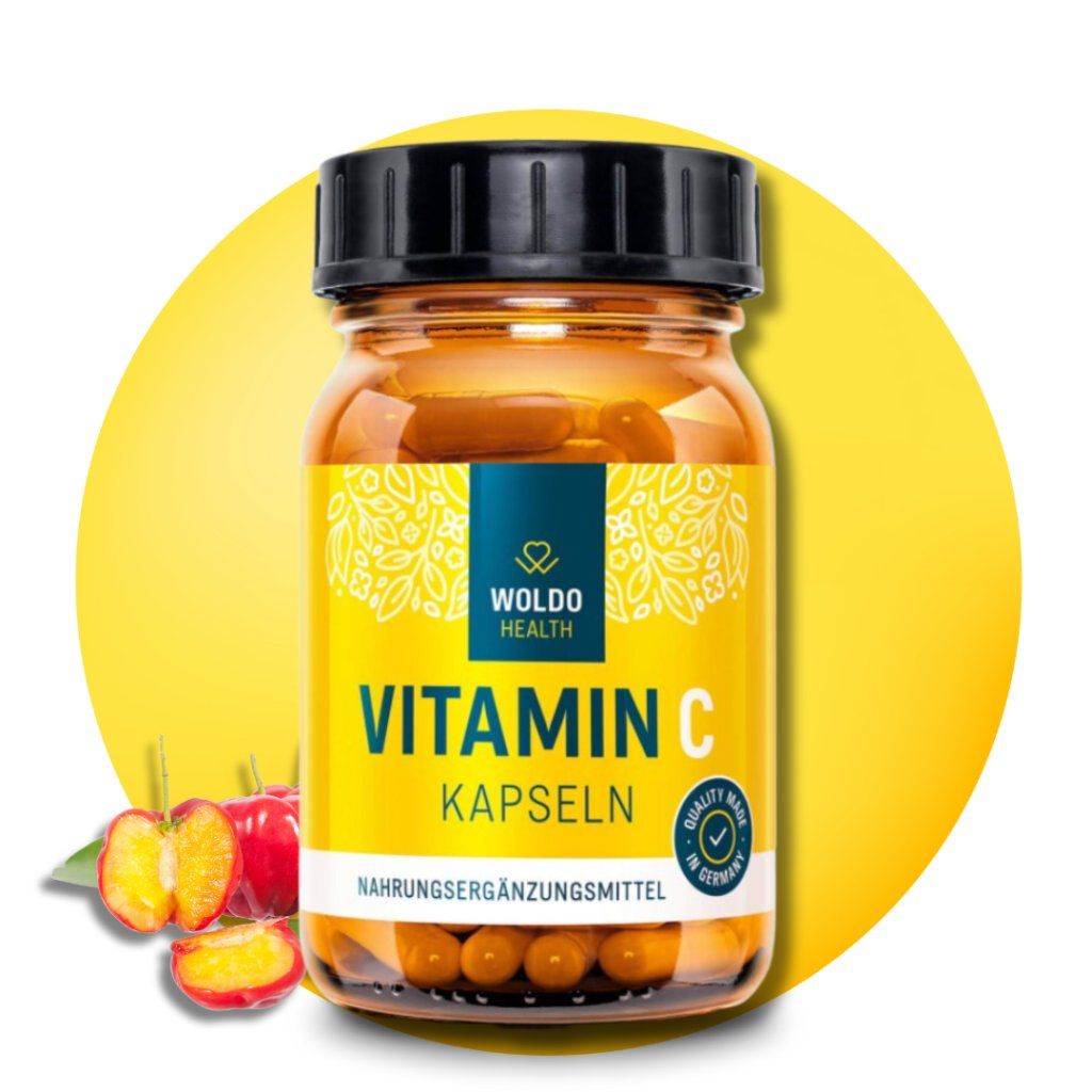 Prírodný vitamín C, 100 % Acerola, 120 kapsúl