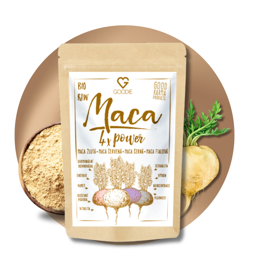 Maca 4x Power BIO, 140 g