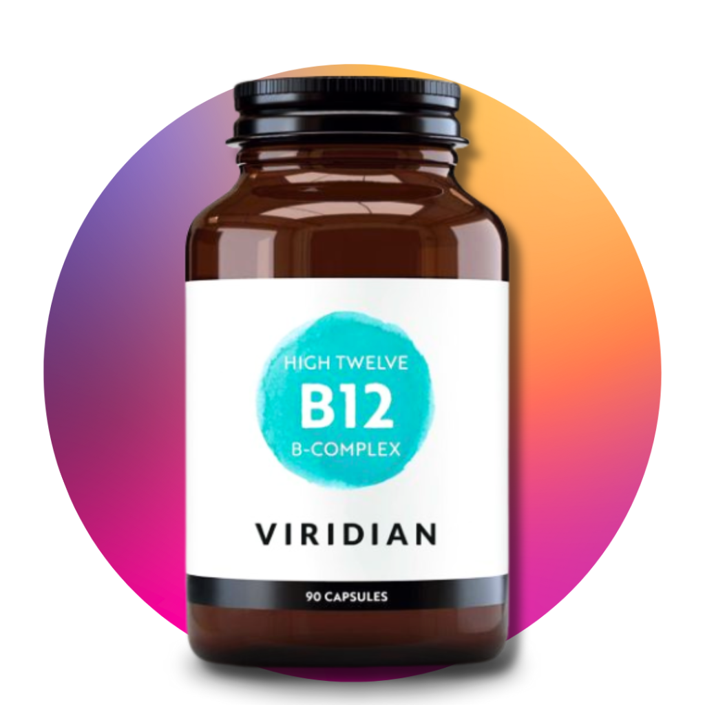 Viridian B-komplex (B12 High Twelve®), 90 kapsúl
