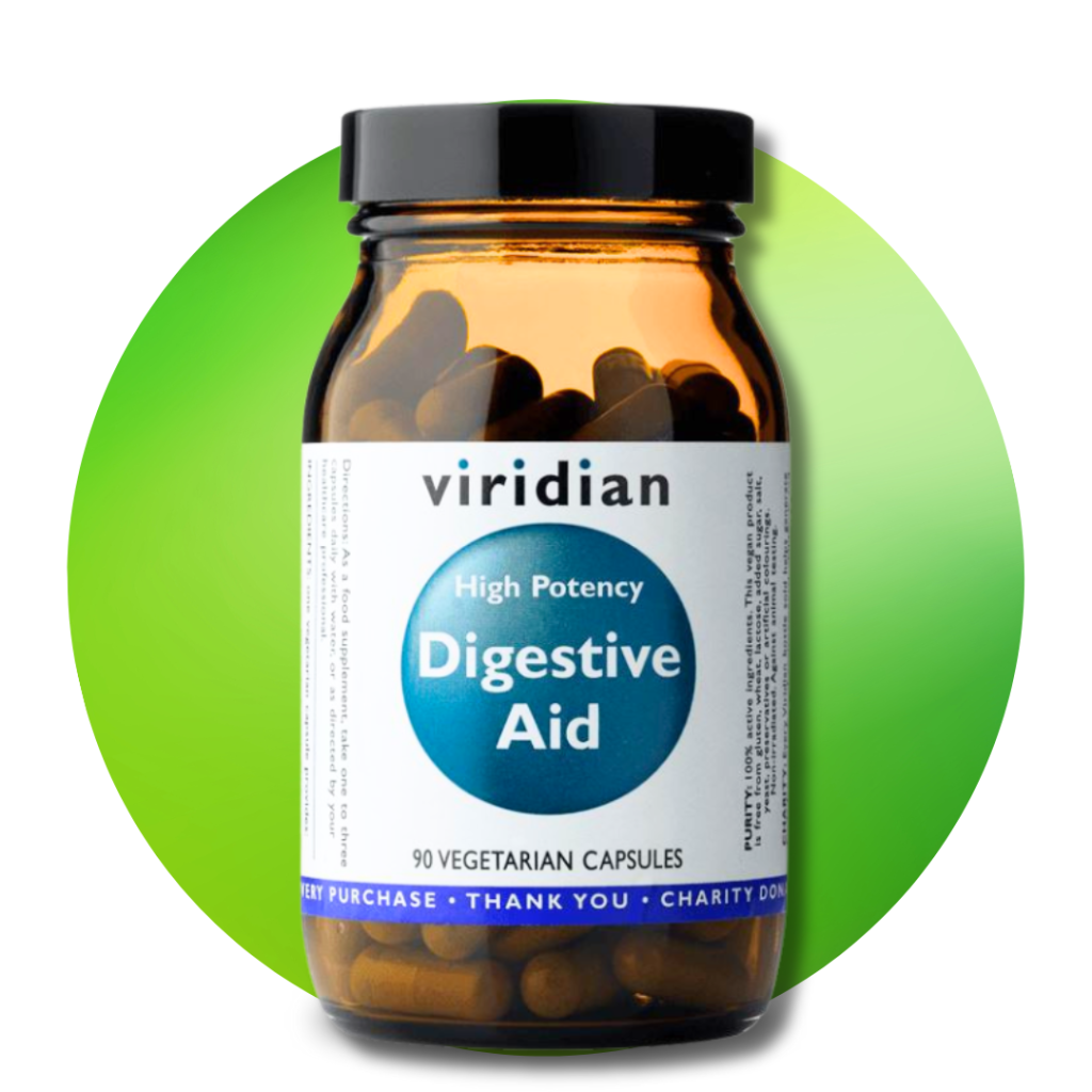 Podpora trávenia, Enzýmy, betaín, zázvor, mäta (High Potency Digestive Aid), 90 kapsúl