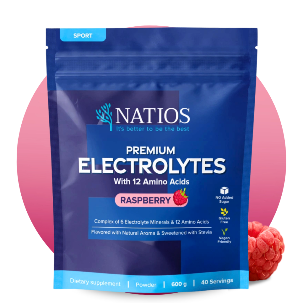 Electrolyte Complex, Elektrolyt komplex, Malina, 600 g