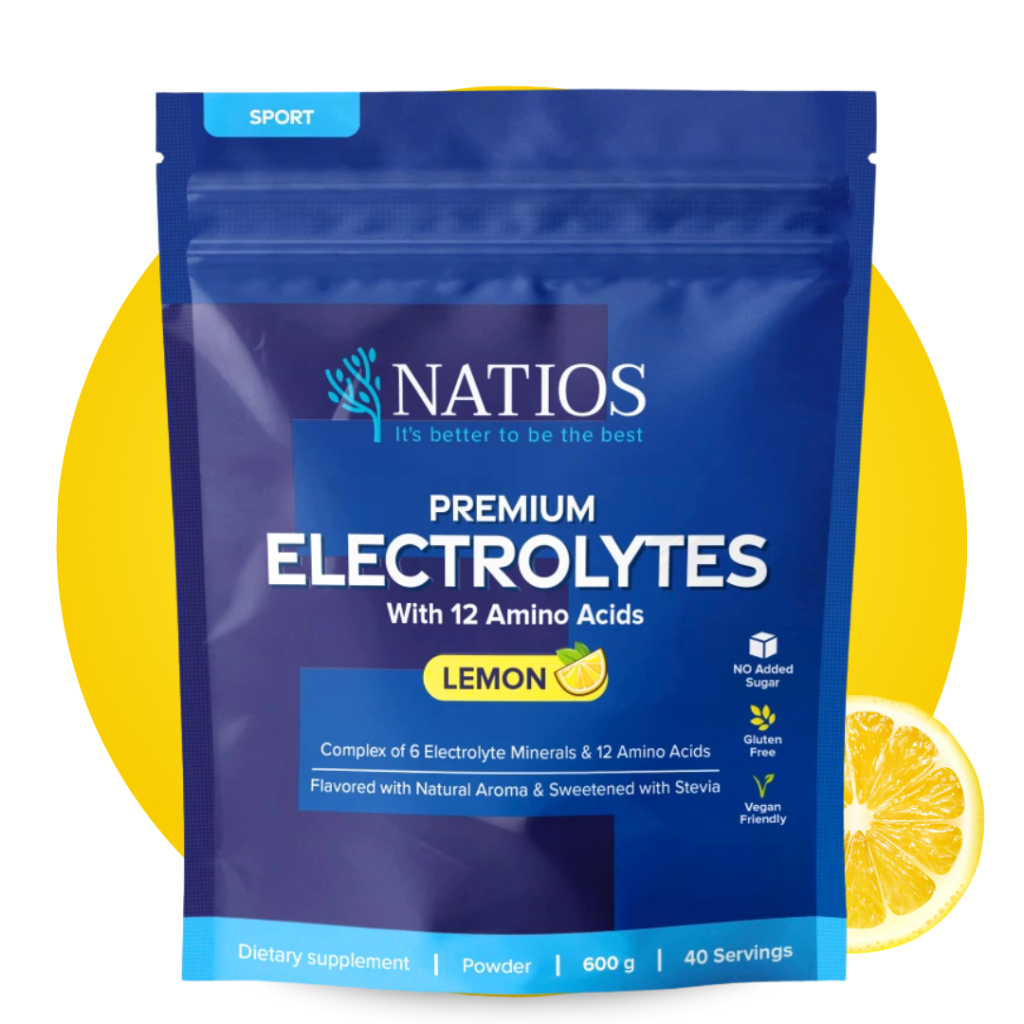 Electrolyte Complex, Elektrolyt komplex, Citrón, 600 g