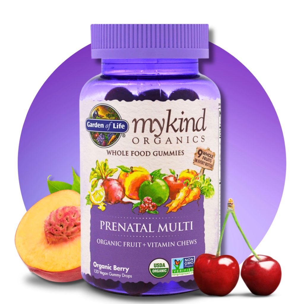 Mykind, Multivitamín pre tehotné (prenatálny), 120 gumových cukríkov