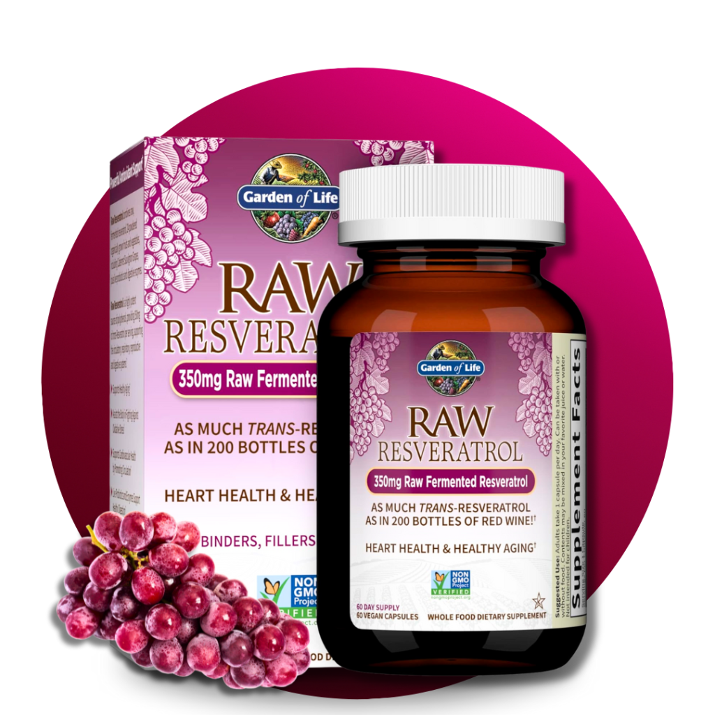 Resveratrol RAW, 60 kapsúl