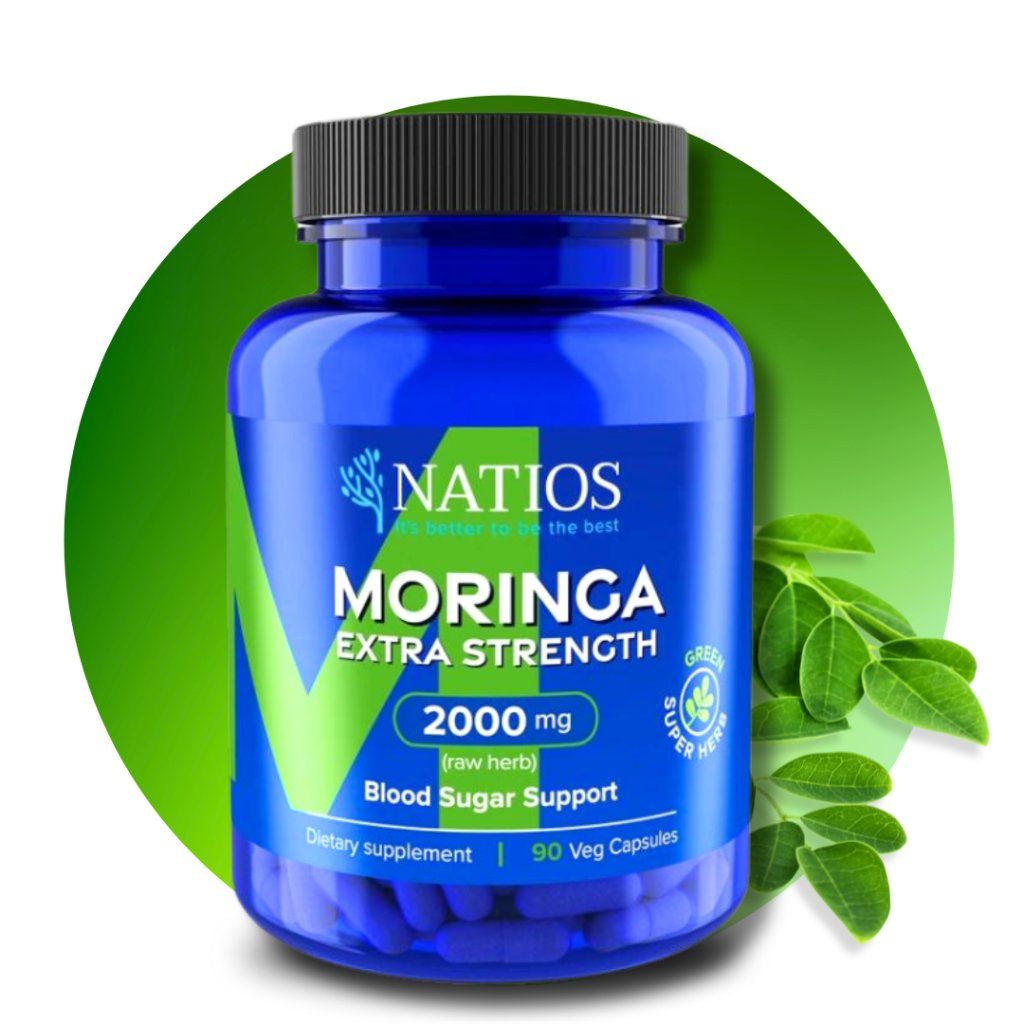 Moringa Extract, 2000 mg, Extra Strength, 90 kapsúl