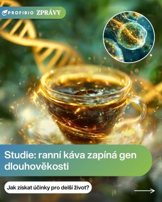 ☕️ Vaše ranní káva dělá víc, než si myslíte. Nová studie (2025) odhalila, že kofein aktivuje starověký buněčný...