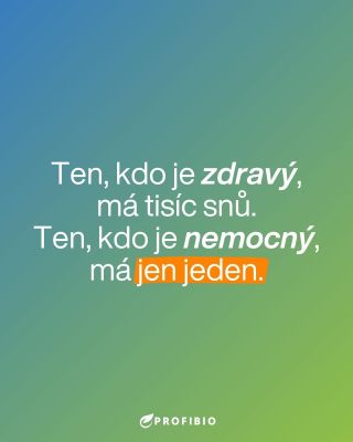 Když ztratíte zdraví, všechno ostatní začne blednout — cíle, ambice, plány… Optimalizace zdraví není hon za dokonalostí....