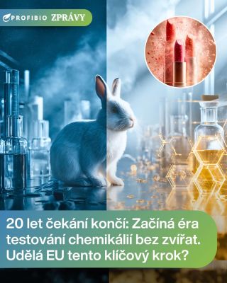 ✨ Evropa stojí na historickém zlomu. Budoucnost testování chemikálií může být úplně bez zvířat. ✨ 🐾 ❗ Proč je to tak...